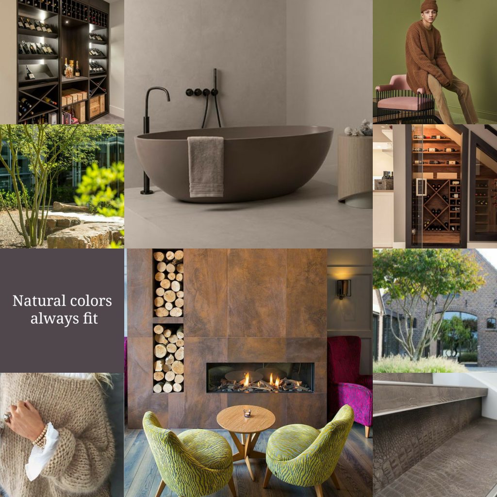 Moodboard Natural Colors, gemaakt door Mirjam Fiseler van interieuradviesaanhuis.nl